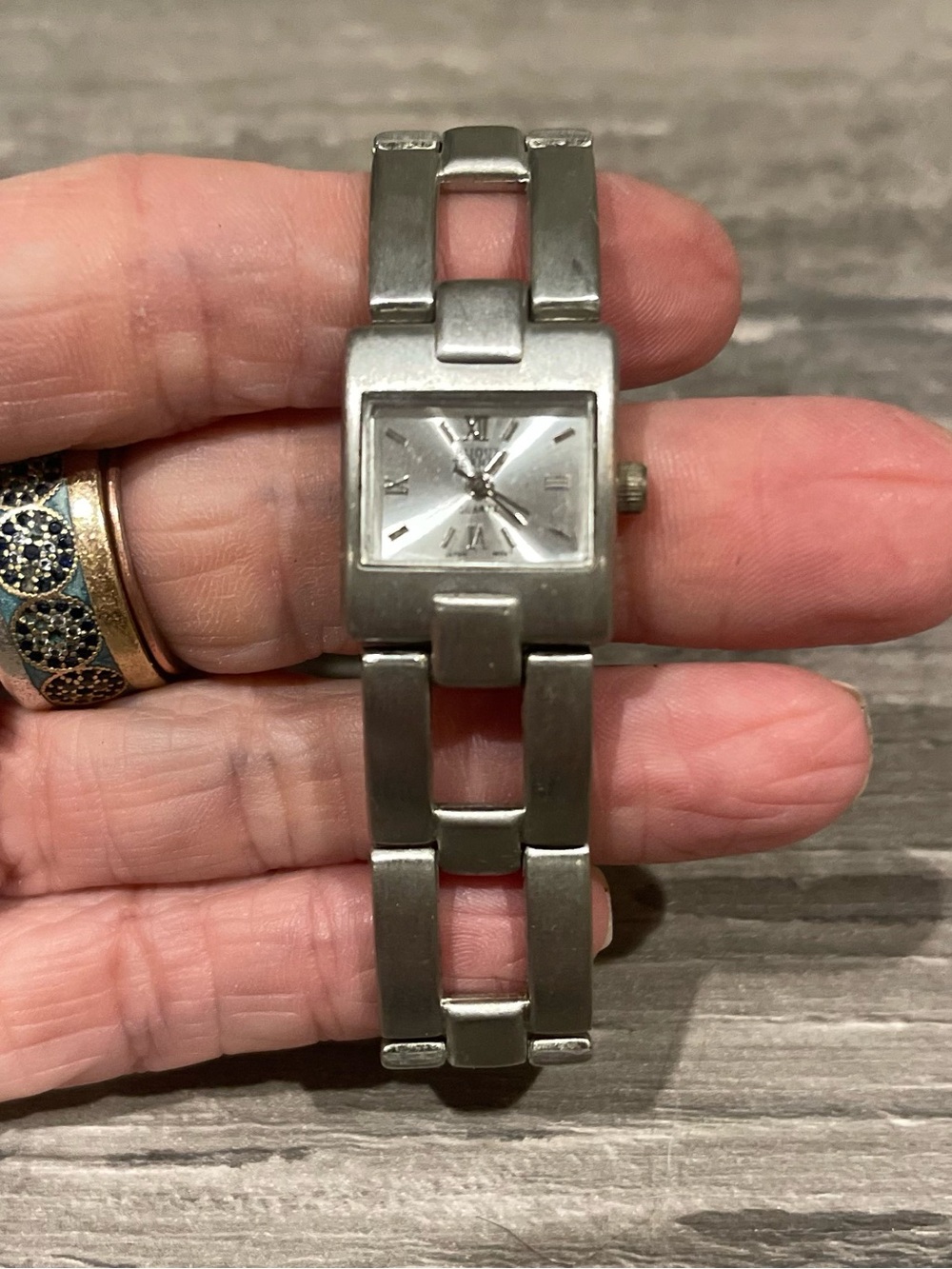 Brushed Silver Women's Bracelet Watch
